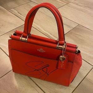 Coach x Selena Gomez Signed Grace Bag